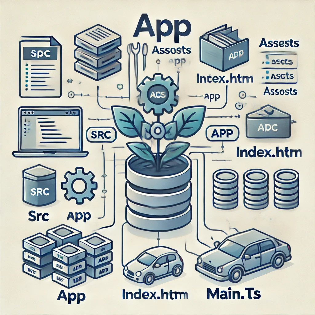 Estructura del proyecto Ionic